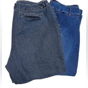 Bundle(2)Sunshine Apparel & Kim Rogers Jeans, Size 20W